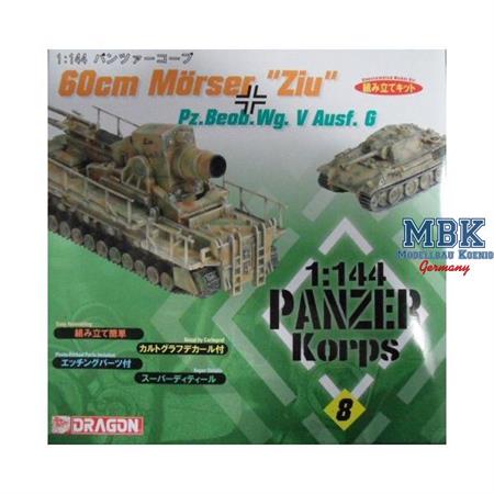 60cm Mörser "Ziu" mit Pz.Beob.Wg. V 1:144