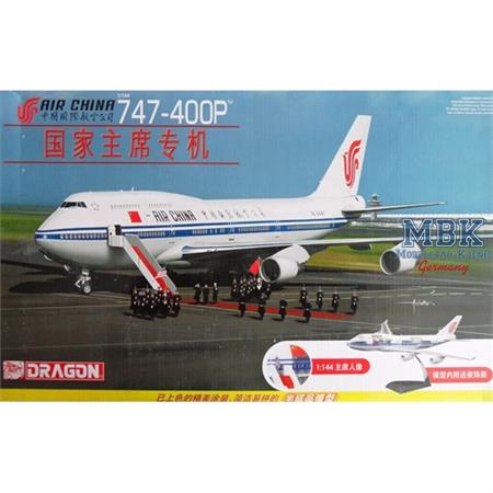 Air China 747-400P w/ Interior 1:144