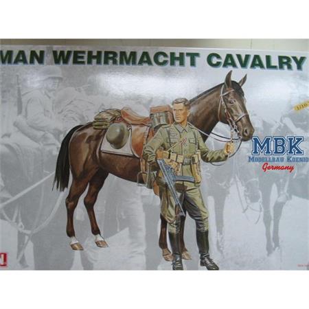 German Wehrmacht Cavalry Soldier with Horse