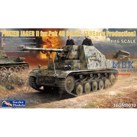 Panzerjäger II für PaK 40 (Sd.Kfz.131) early