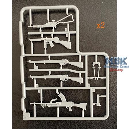 WWII British Infantry Weapon Set