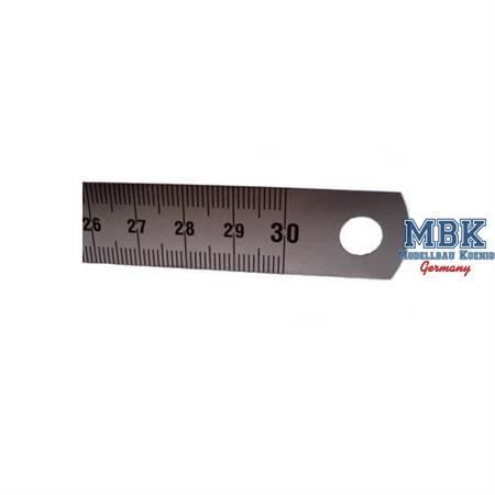 Stahllineal 300x19x1mm