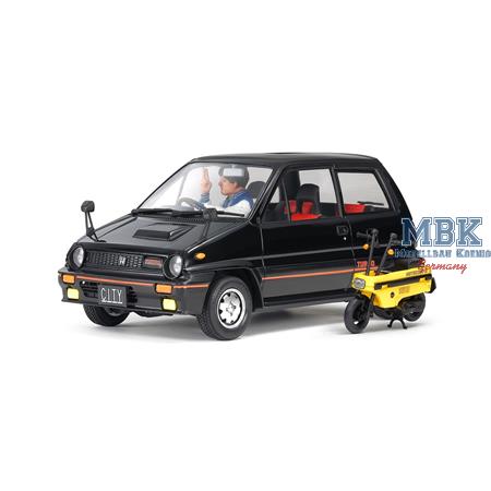 Honda City Turbo w/ Scooter 1:24