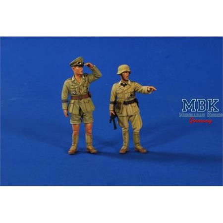 Afrika Korps officers