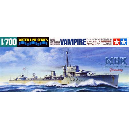 Royal Australian Navy Destroyer Vampire