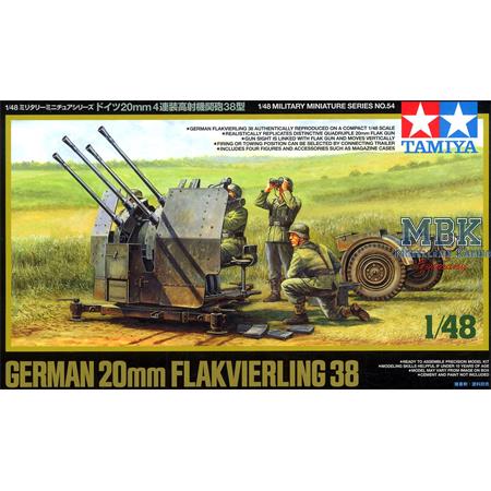 20 mm Flakvierling 38 +Crew