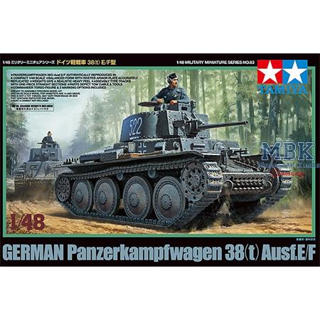 Panzerkampfwagen 38(t) Ausführung E/F