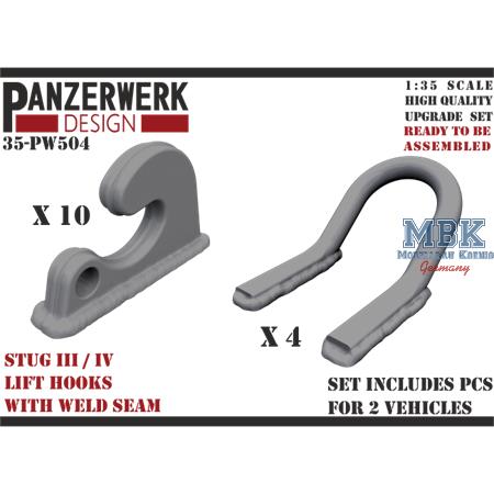 StuG III / IV lift hooks  1:35