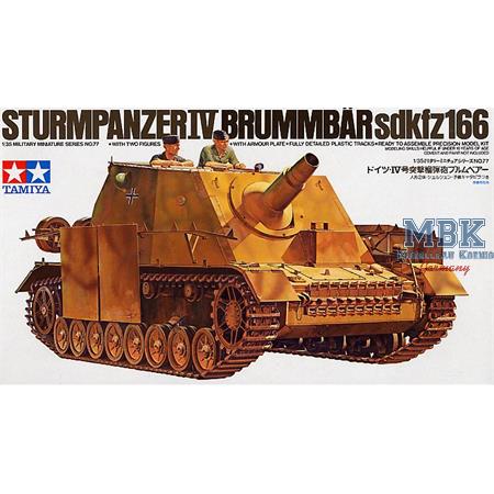 Sturmpanzer IV - Sd Kfz 166  "Brummbär"