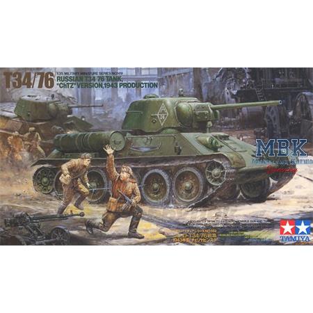 T34/76 Tank "ChTZ" Version 1943 Production