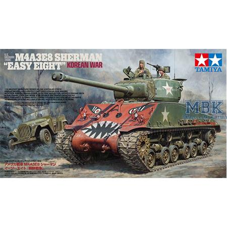 US M4A3E8 Sherman "Easy Eight" Korea + GAZ67B