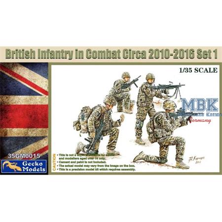 British Infantry in Combat 2010-12 Set 1