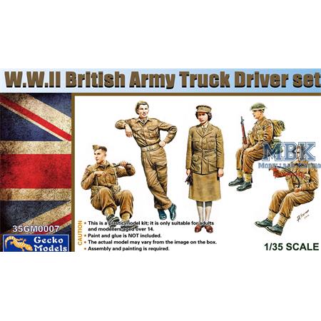 WW II British Army Truck Driver Set