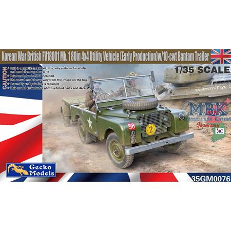 Brit. FV18001 Mk.1 80in 4x4 Utility Vehicle early