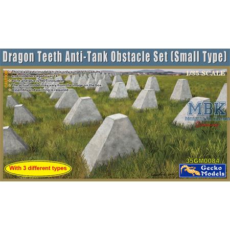 Dragon Teeth Anti-Tank Obstacle Set (Small Vers.)