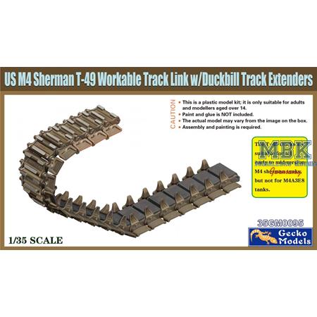 US M4 Sherman T-49 Workable Track Link