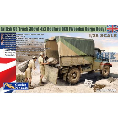 Brit.GS Truck 30cwt 4x2 Bedford OXD (Wood.Crg.Bd.)