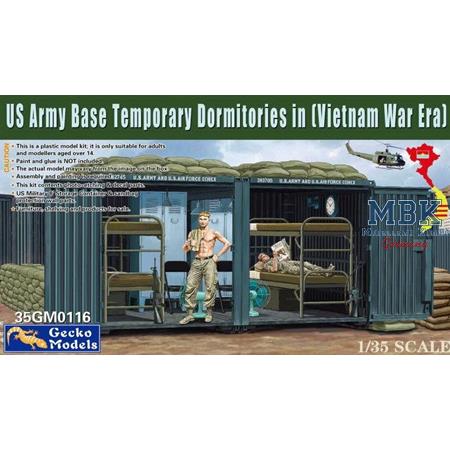 US Army Base Temp.Dormitories in (Vietnam War Era)