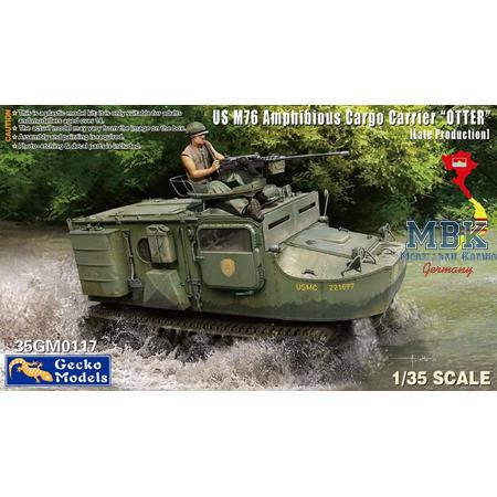 US M76 Amphibious Cargo Carrier OTTER Late Prod.