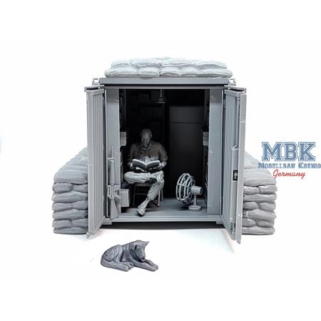 Mini shop in US military base (Vietnam War Era)