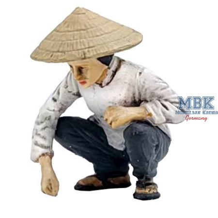 60's-70's Saigon Greengrocer Figure Set