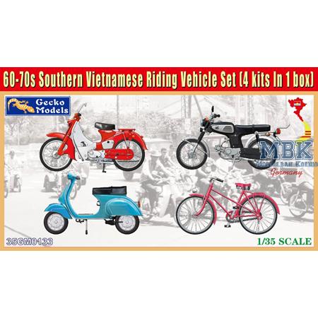 60's-70's Southern Vietnamese Riding Vehicle Set