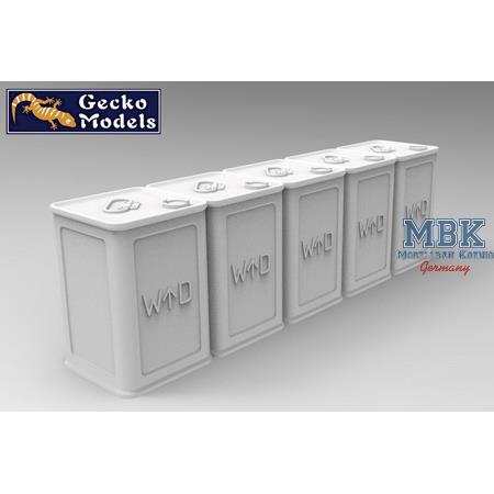 Early Type British 4 Gallon Flimsies (Value pack)