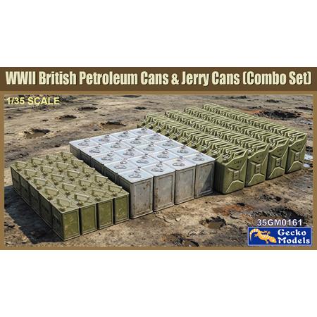 WWII British Petroleum Cans&Jerry Cans (Combo Set)