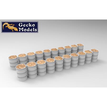 60's-70's Saigon Sandbarrel Roadblock Obstacle Set