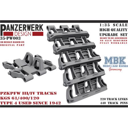 Panzer III / IV + Abarten Track Typ 4