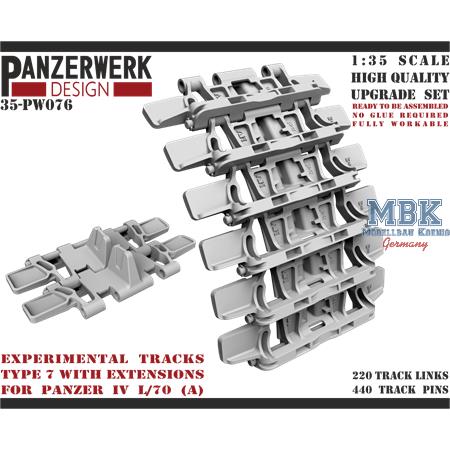 Panzer IV type 7 experimental Tracks 1/35