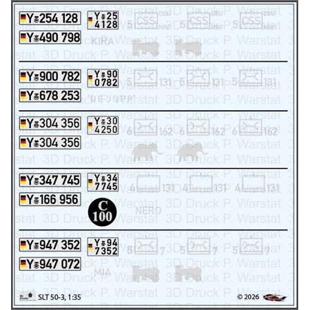 Decalbogen SLT50-3 Elefant