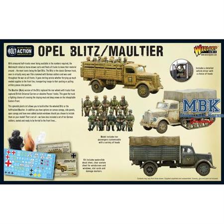 Bolt Action: Opel Blitz and Maultier