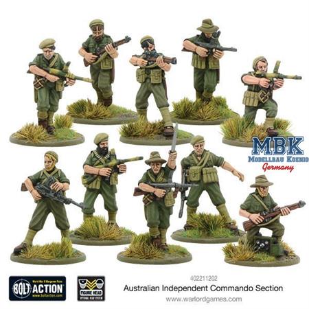 Bolt Action: Australian Independent Commando squad