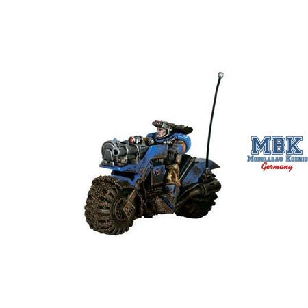 Scout auf Bike der Space Marines