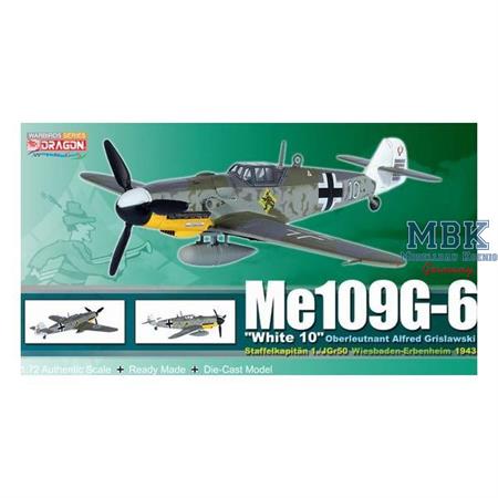 Me109G-6 \"White 10\" J.Gr.50 ~ Alfred Grislawski
