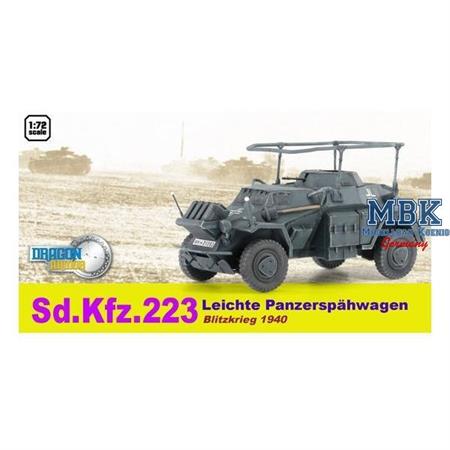Sd.Kfz. 223 L.Pz.Sp.Wg, Blitzkrieg 1940
