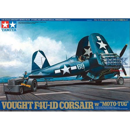 Vought F4U-1D Corsair w/ "Moto-Tug"  1/48