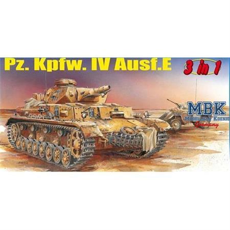 Panzer IV Ausf. E - 3 in 1