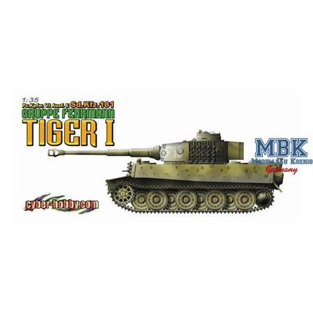 Tiger I Ausf.E Gruppe Fehrmann - Cyber Hobby exclu