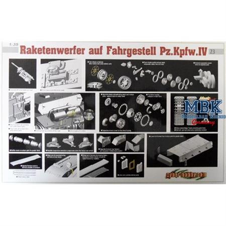 Raketenwerfer auf Fahrgestell Pz.Kpfw.IV - Cyber H