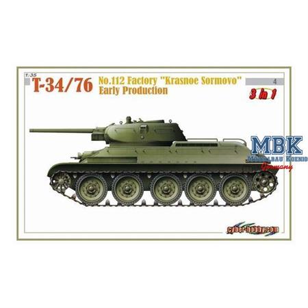 T-34/76 early Production No.112 \"Krasnoe Sormovo\