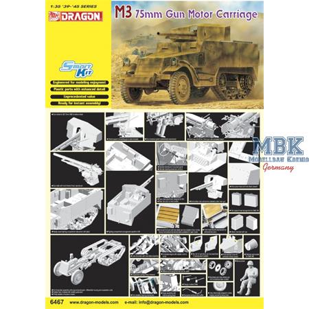 M3 75mm Gun Motor Carriage ~ Smart Kit