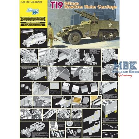 T19 105mm Howitzer Motor Carriage ~ Smart kit
