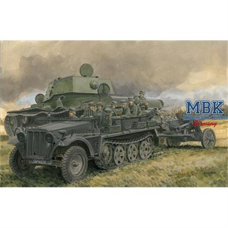 Sd.Kfz.10 Ausf.A w/5cm PaK 38 ~ Smart Kit