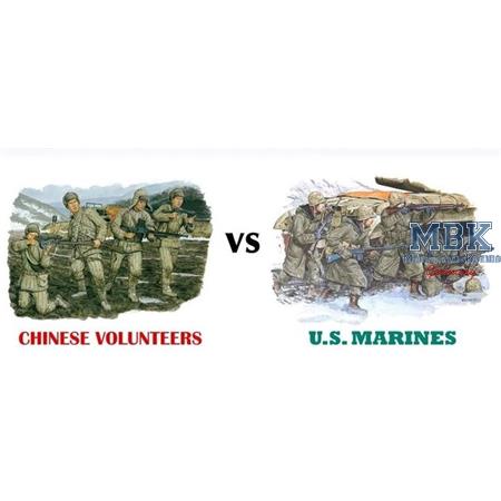 US Marines vs Chinese Volunteers - Korea 1950