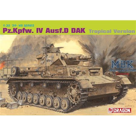 Panzer IV Ausf. D DAK Tropical Version-Premium Ed.