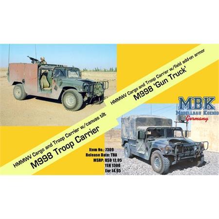 HMMWV Cargo and Troop Carrier (Twin Pack)