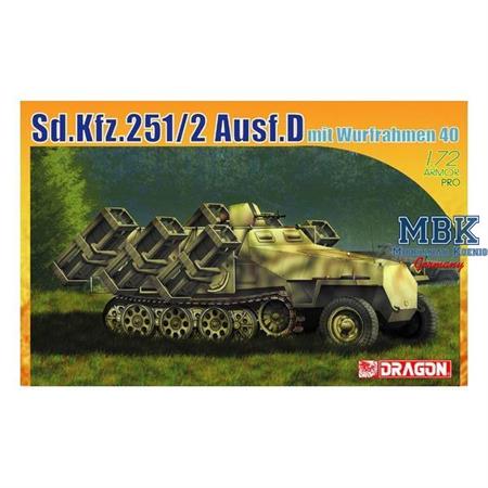 Sd.Kfz.251 Ausf. D mit Wurfrahmen 40