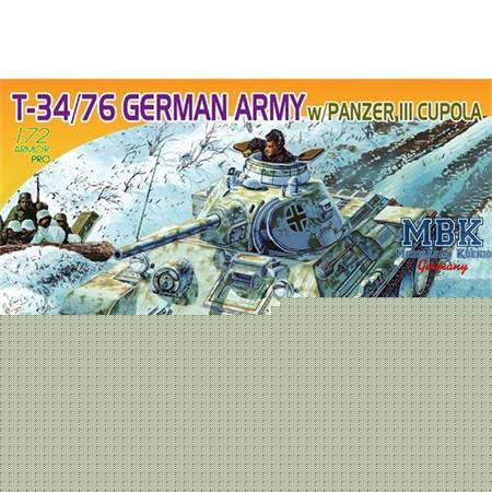 T-34/76 German Army Pz.III Kuppel